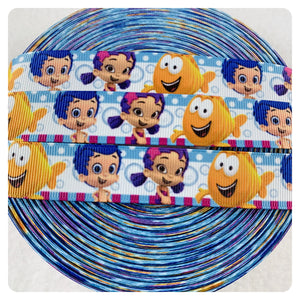 Ribbon by the Yard - Bubble Guppies Ribbon