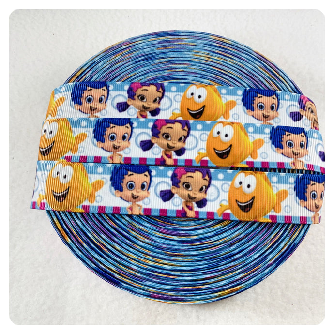 Ribbon by the Yard - Bubble Guppies Ribbon