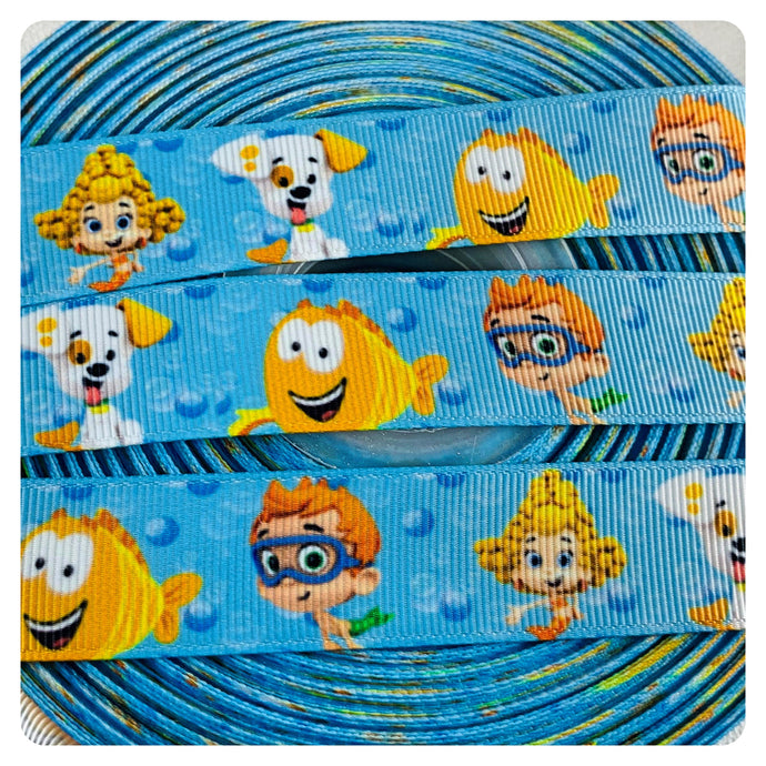 Ribbon by the Yard - Bubble Guppies Ribbon