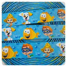Load image into Gallery viewer, Ribbon by the Yard - Bubble Guppies Ribbon
