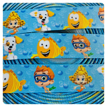 Load image into Gallery viewer, Ribbon by the Yard - Bubble Guppies Ribbon

