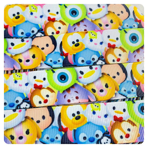 Ribbon by the Yard - Tsum Tsum Ribbon - Mickey and Friends - Larger Repeat