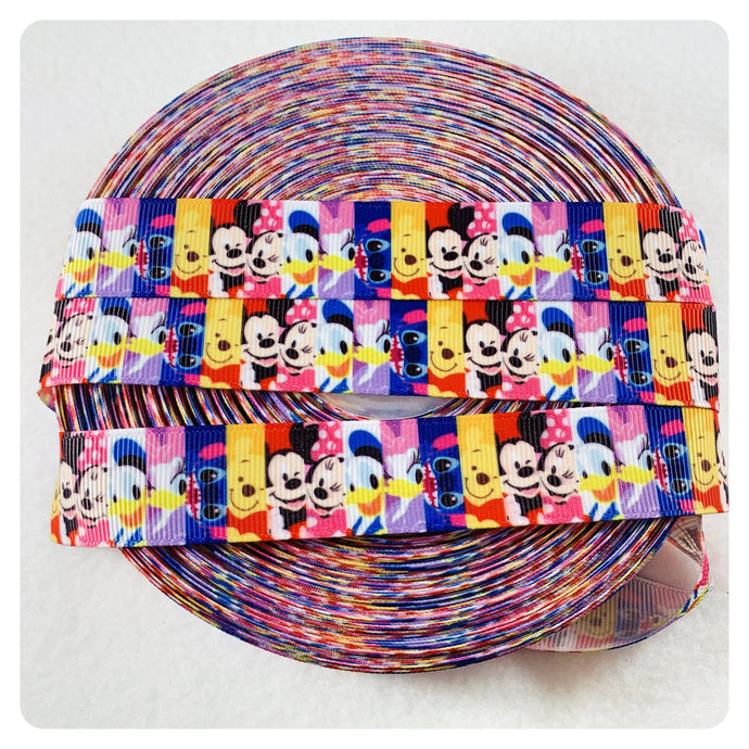 Ribbon by the Yard - Disney Cuties - Character Ribbon
