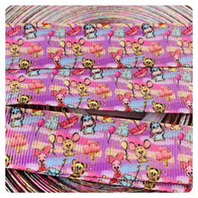 Load image into Gallery viewer, Ribbon by the Yard - Mini Piglet and Friends - Winnie the Pooh
