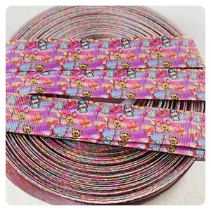 Ribbon by the Yard - Mini Piglet and Friends - Winnie the Pooh