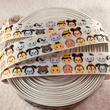 Load image into Gallery viewer, Ribbon by the Yard - Tsum Tsum Ribbon - Mickey and Friends - 2 rows
