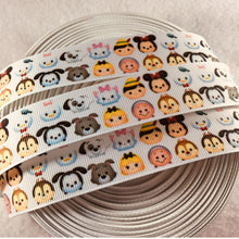 Load image into Gallery viewer, Ribbon by the Yard - Tsum Tsum Ribbon - Mickey and Friends - 2 rows
