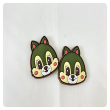 Load image into Gallery viewer, Set of 2 - PVC Resin - Chip - Chipmunk - Brown Nose

