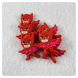 Set of 2 - PVC Resin - PJ Masks - Owlette