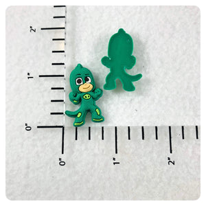 Set of 2 - PVC Resin - PJ Masks - Gekko