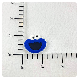Set of 2 - PVC Resin - Educational Blue Monster