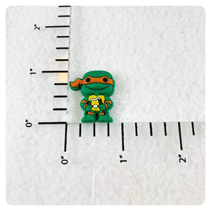 Set of 2 - PVC Resin - TMNT - Turtle - Michelangelo