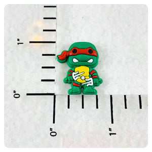Set of 2 - PVC Resin - TMNT - Turtle - Raphael