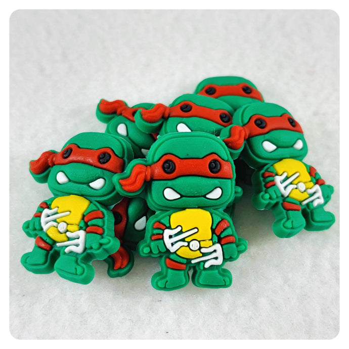 Set of 2 - PVC Resin - TMNT - Turtle - Raphael