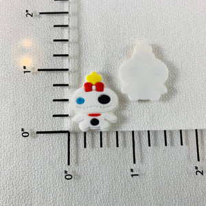 Set of 2 - PVC Resin - Scrump - Stitch - white