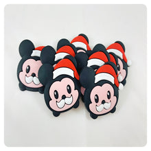 Load image into Gallery viewer, Set of 2 - PVC Resin - Mr. Mouse - Christmas
