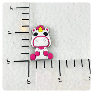 Set of 2 - PVC Resin - Unicorn