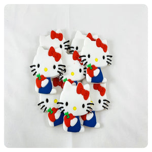 Set of 2 - PVC Resin - Hello Kitty