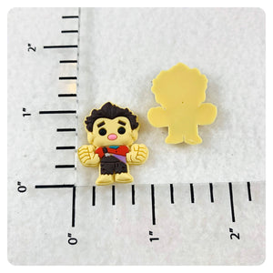 Set of 2 - PVC Resin - Wreck It Ralph - Ralph