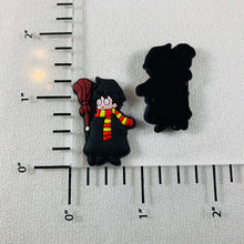 Load image into Gallery viewer, Set of 2 - PVC Resin - HP - Wizard Boy with Scarf
