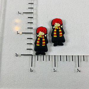 Set of 2 - PVC Resin - HP - Wizard Boy - Ron