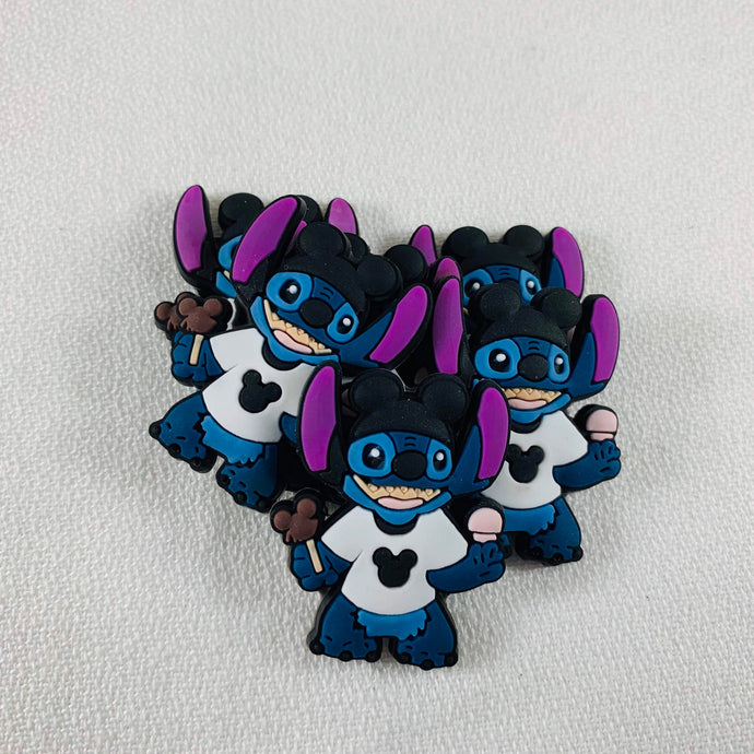 Set of 2 - PVC Resin - Stitch goes to Disney