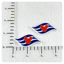Load image into Gallery viewer, Set of 2 - Planar Resin - DCL Logo - Cruise Logo
