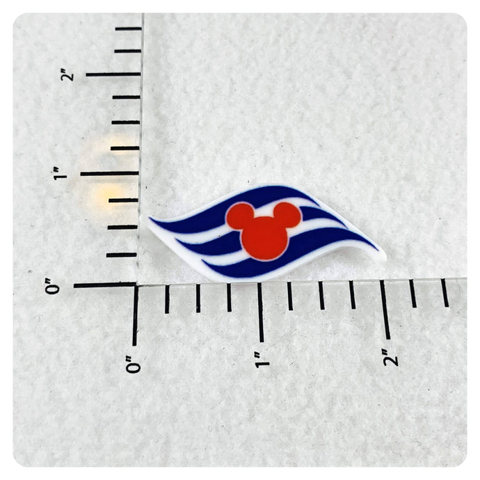 Set of 2 - Planar Resin - DCL Logo - Cruise Logo