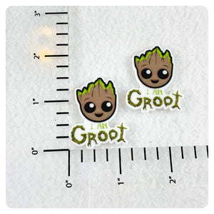 Set of 2 - Planar Resin - Groot - Guardians