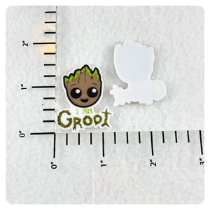 Set of 2 - Planar Resin - Groot - Guardians