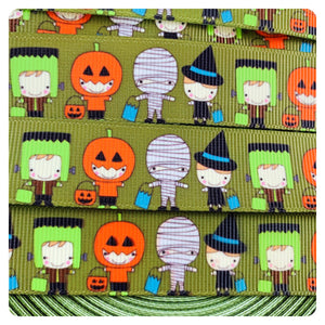 Ribbon by the Yard - Halloween Kids