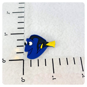 Set of 2 - PVC Resin - Dory - Nemo - Forgetful Fish