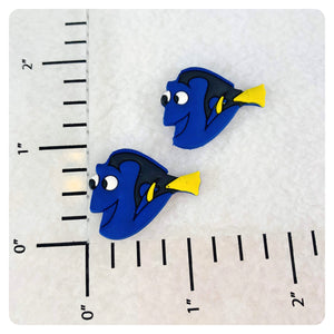 Set of 2 - PVC Resin - Dory - Nemo - Forgetful Fish