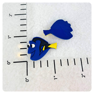 Set of 2 - PVC Resin - Dory - Nemo - Forgetful Fish