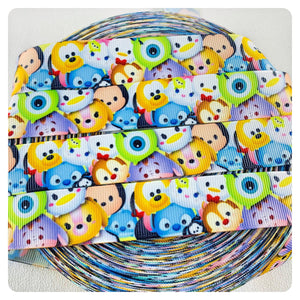 Ribbon by the Yard - Tsum Tsum Ribbon - Mickey and Friends - Larger Repeat