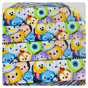 Ribbon by the Yard - Tsum Tsum Ribbon - Mickey and Friends - Larger Repeat