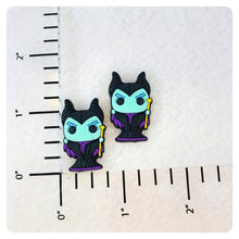 Load image into Gallery viewer, Set of 2 - PVC Resin - Maleficent - Villain
