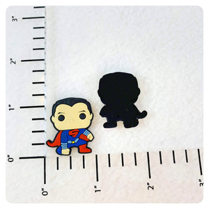 Set of 2 - PVC Resin - Superman - Superhero