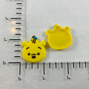 Set of 2 - PVC Resin - Winnie the Pooh
