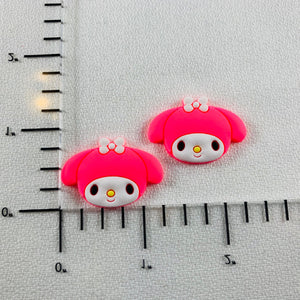 Set of 2 - PVC Resin - HK - My Melody