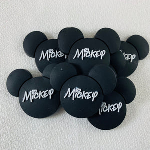 Set of 2 - PVC Resin - Mr. Mouse - Name