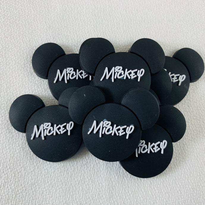 Set of 2 - PVC Resin - Mr. Mouse - Name