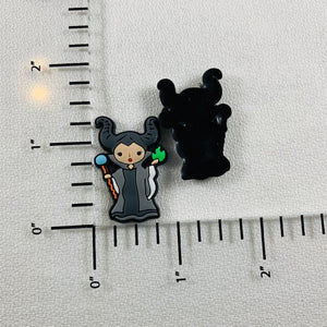 Set of 2 - PVC Resin - Maleficent - Villain
