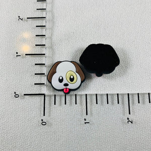 Set of 2 - PVC Resin - Cute Puppy
