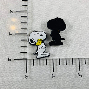 Set of 2 - PVC Resin - Snoopy - Cute Dog