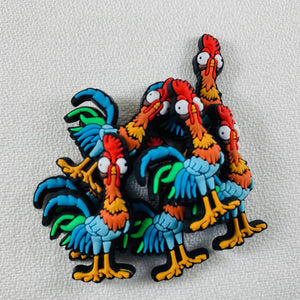 Set of 2 - PVC Resin - Hei Hei - Moana - Chicken