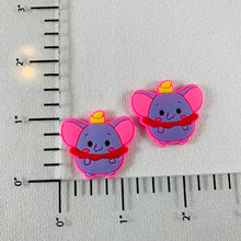 Load image into Gallery viewer, Set of 2 - PVC Resin - Dumbo - Flying Elephant
