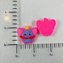 Load image into Gallery viewer, Set of 2 - PVC Resin - Dumbo - Flying Elephant
