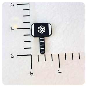 Set of 2 - PVC Resin - Thor's Hammer - Mjölnir