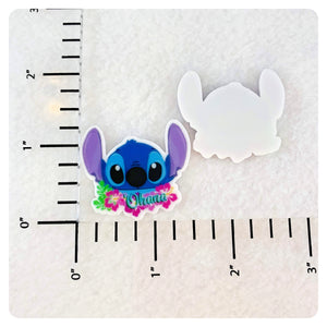 Set of 2 - Planar Resin - Stitch - Ohana